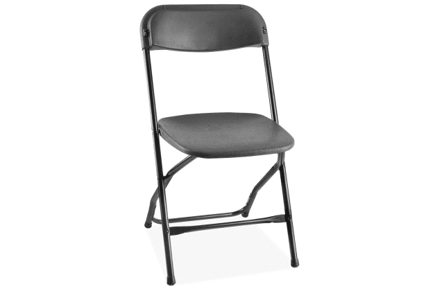 Black Flatback Outdoor Chair