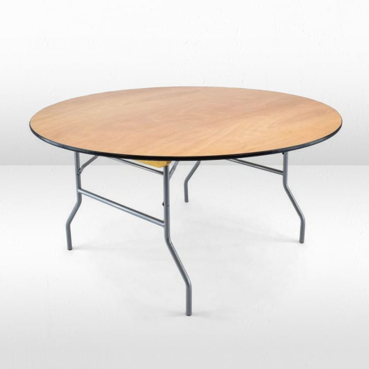 60" Round Folding Table