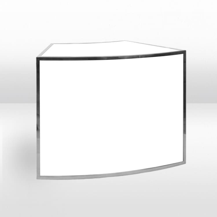 1/8 Curve Avenue Bar - Silver Frame view 2