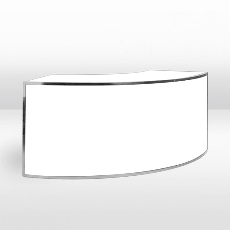 1/4 Curve Avenue Bar - Silver Frame view 2