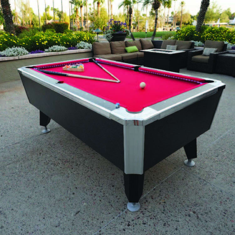 LED Pool Table