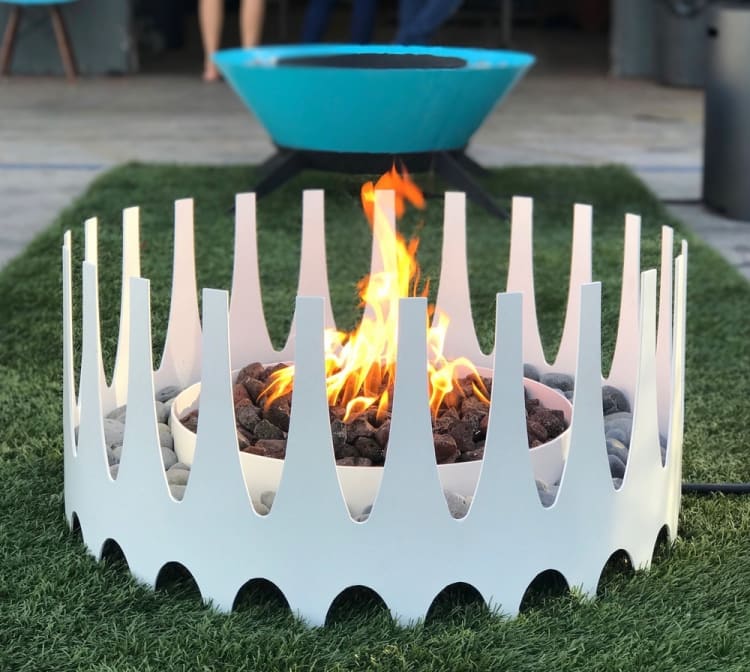 Royalfire Fire Pit - White