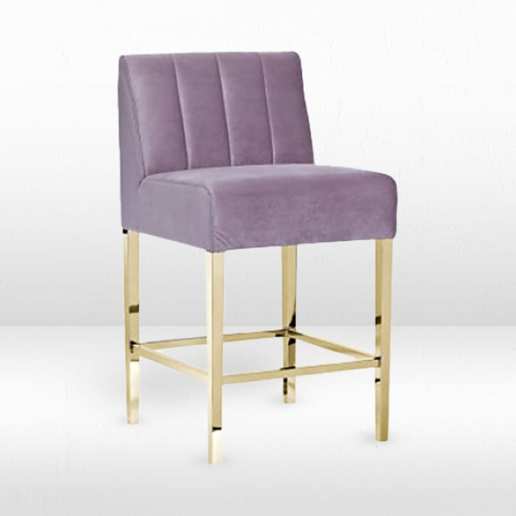 Kincaid Bar Stool - Dusty Rose view 2