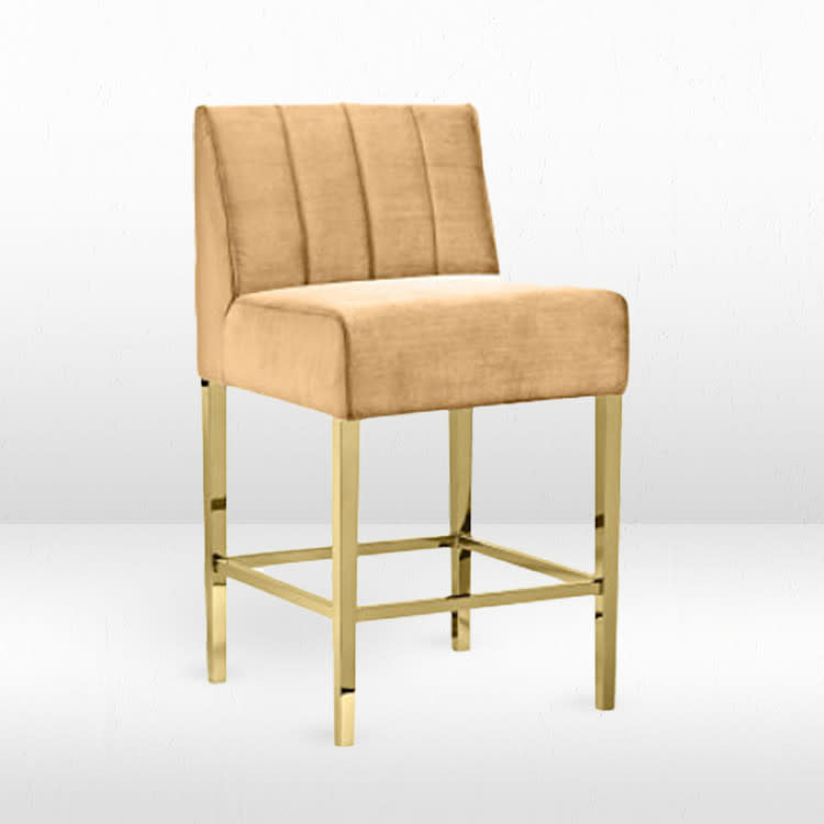 Kincaid Bar Stool - Champagne view 2