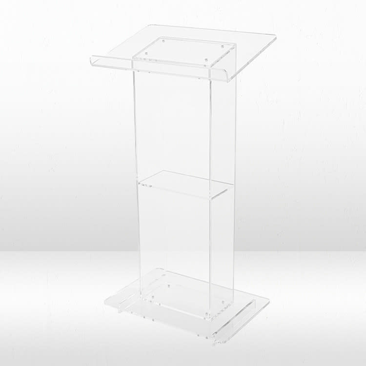 Podium - Clear Acrylic view 2