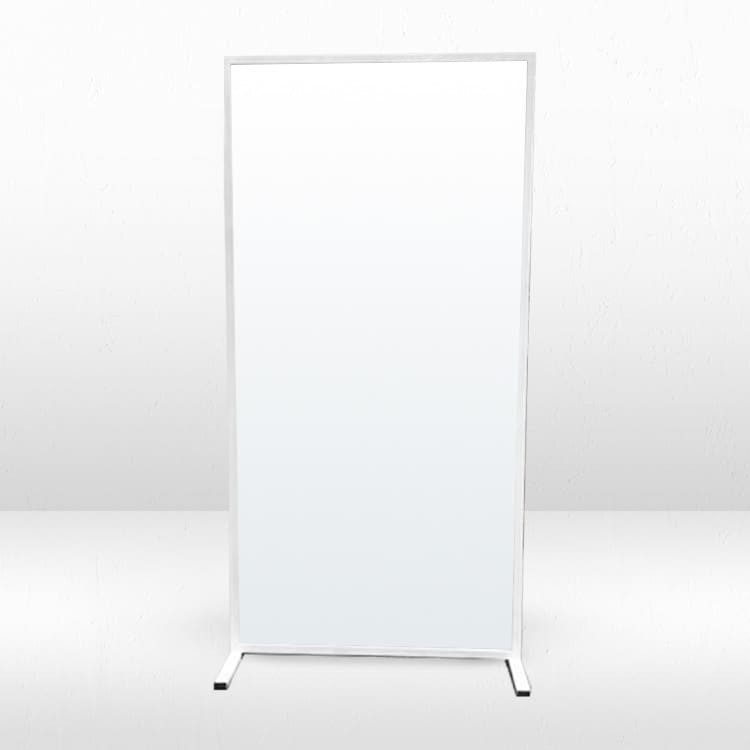 Hudson Room Divider - White Frame