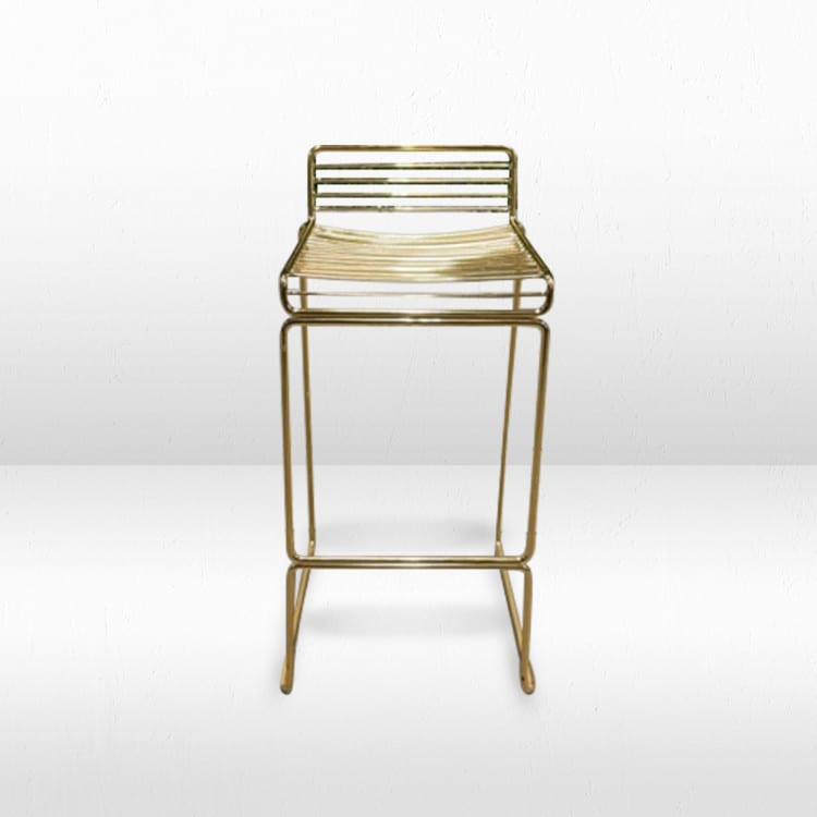 Cali Gold Bar Stool view 2