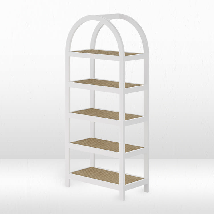 Chandler Barback - White view 2