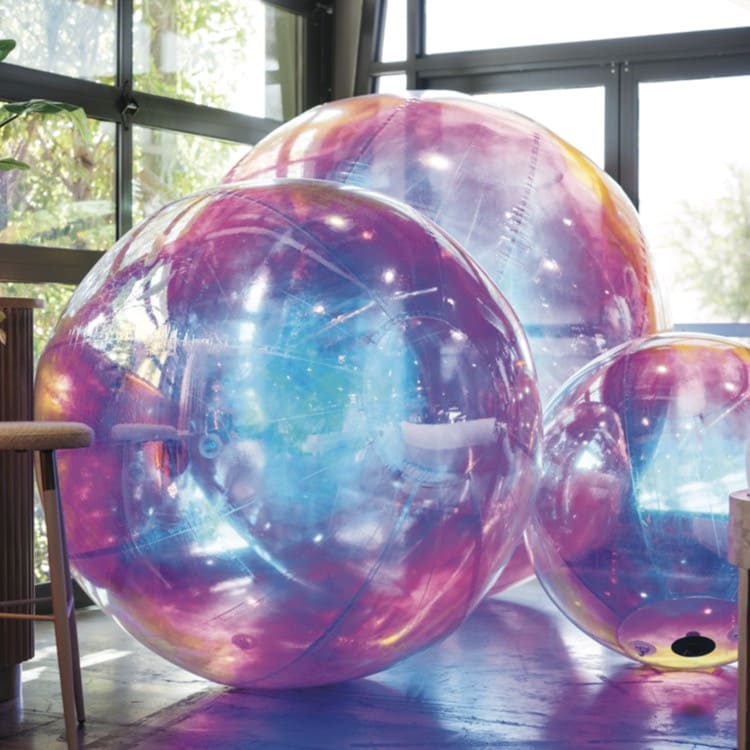 Iridescent  Orb Ball - Medium Size view 2
