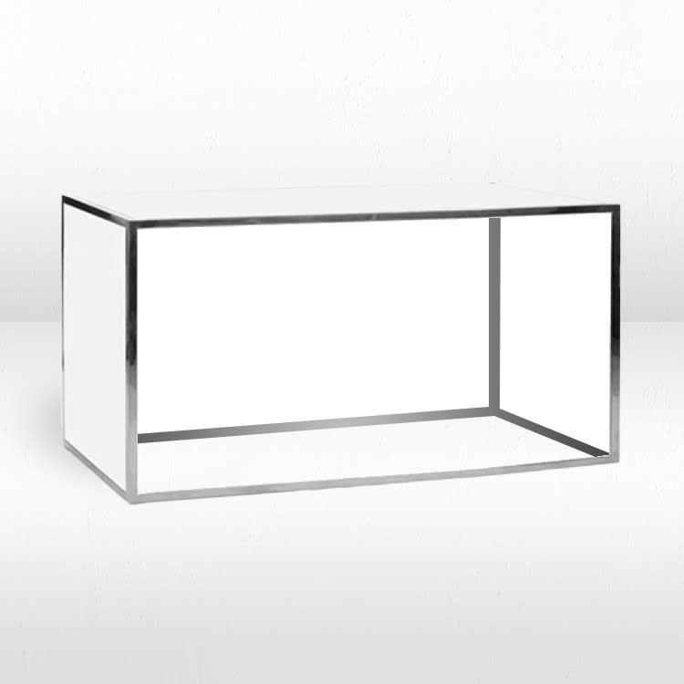 6ft Avenue Bar - Silver Frame / Shadowbox view 2
