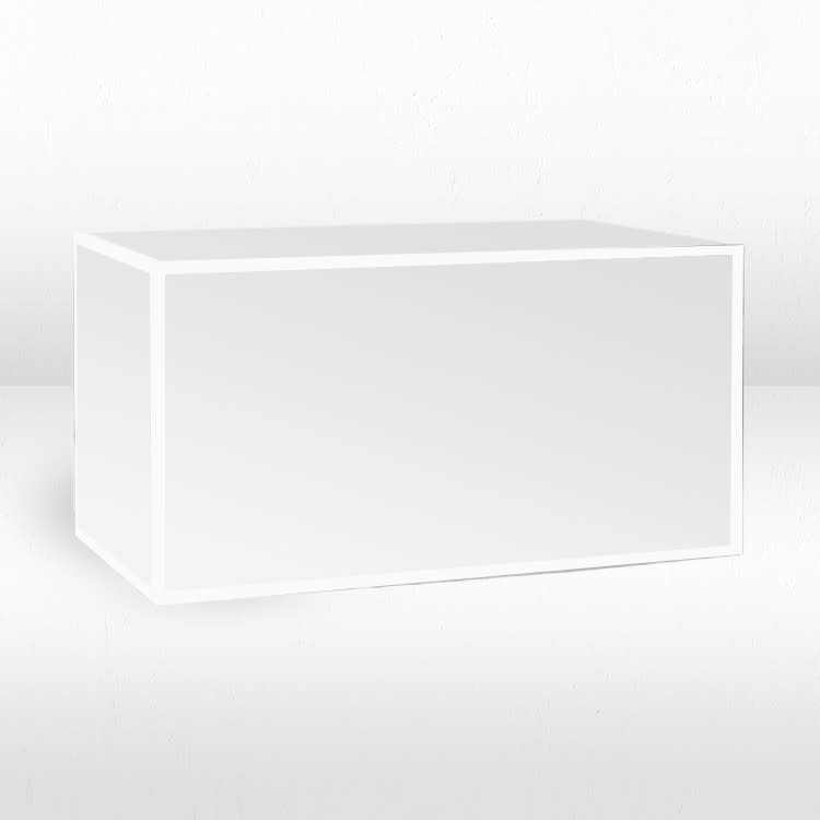 6ft Avenue Bar - White Frame view 2