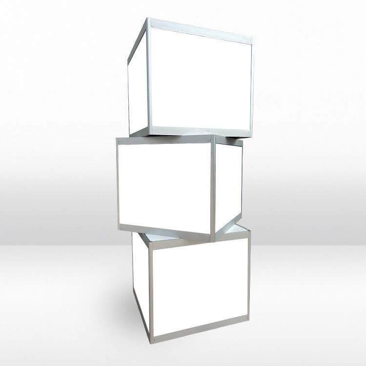 Exhibition Cube Tower - 3 Cubes