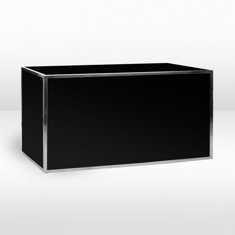 6ft Avenue Bar - Silver Frame / Black Inserts view 2
