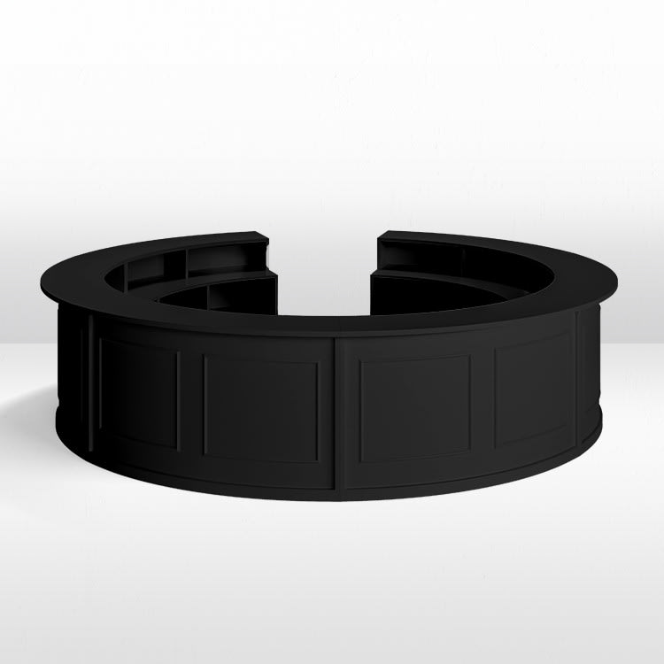 Harper Circle Bar - Black view 2