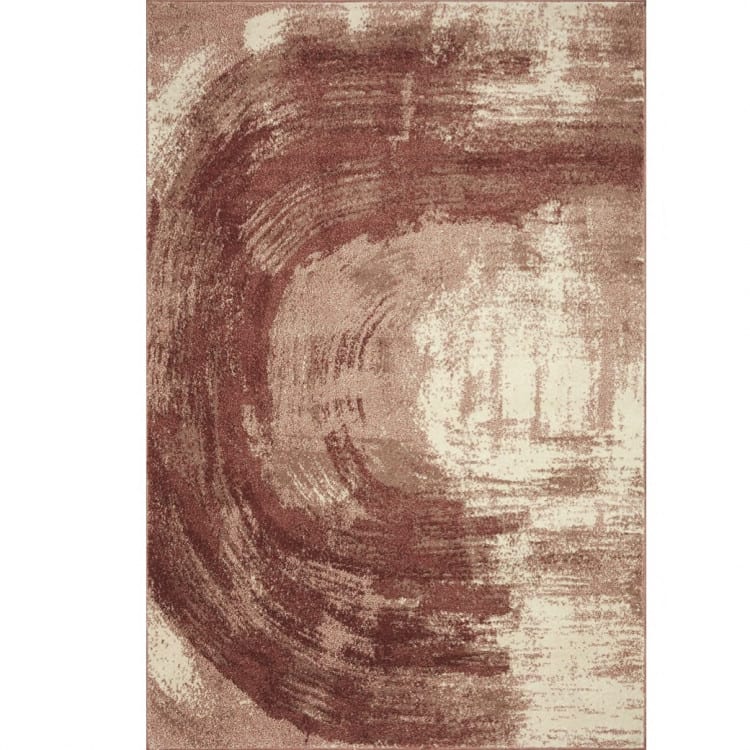 Pink Swirl Area Rug