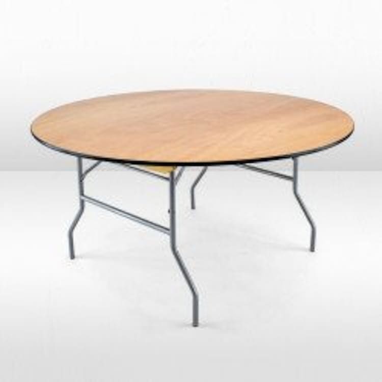 72" Round Folding Table