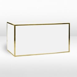 6ft Avenue Bar - Flat Gold Frame view 2