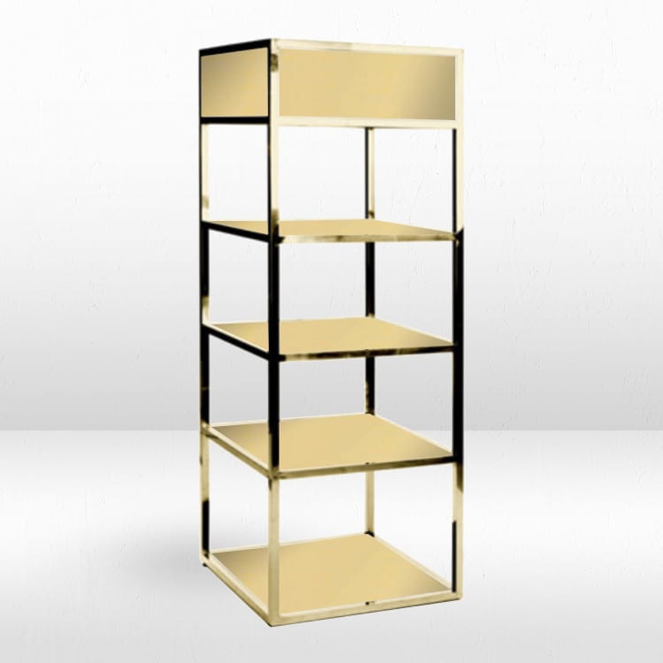 Morgan Barback - Flat Gold Frame / Gold Mirror Inserts view 2
