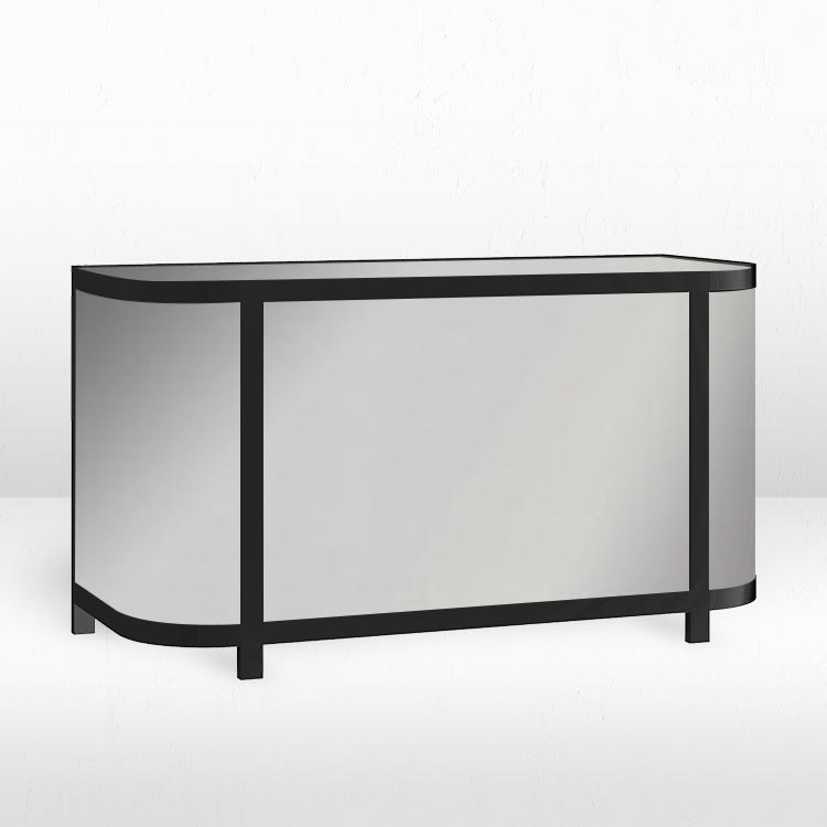 Chandler Bar - Black / Silver Mirror Inserts view 2