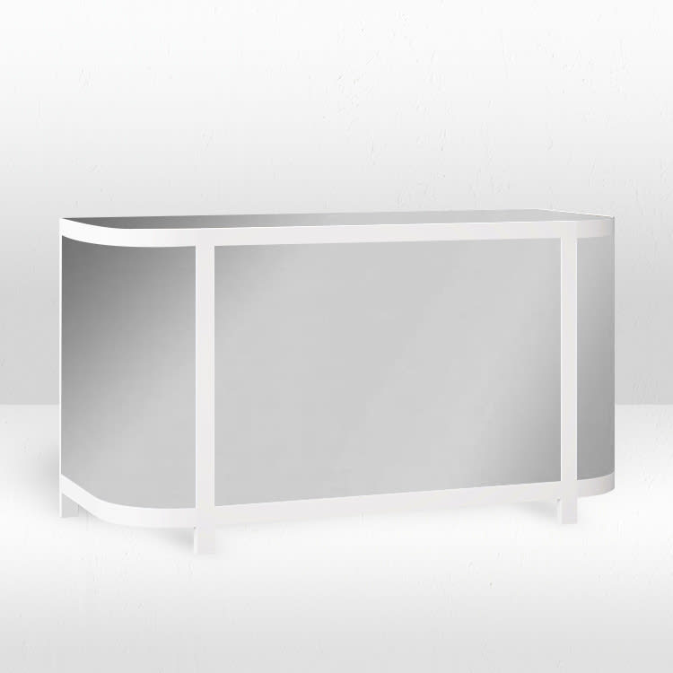 Chandler Bar - White / Silver Mirror Inserts view 2