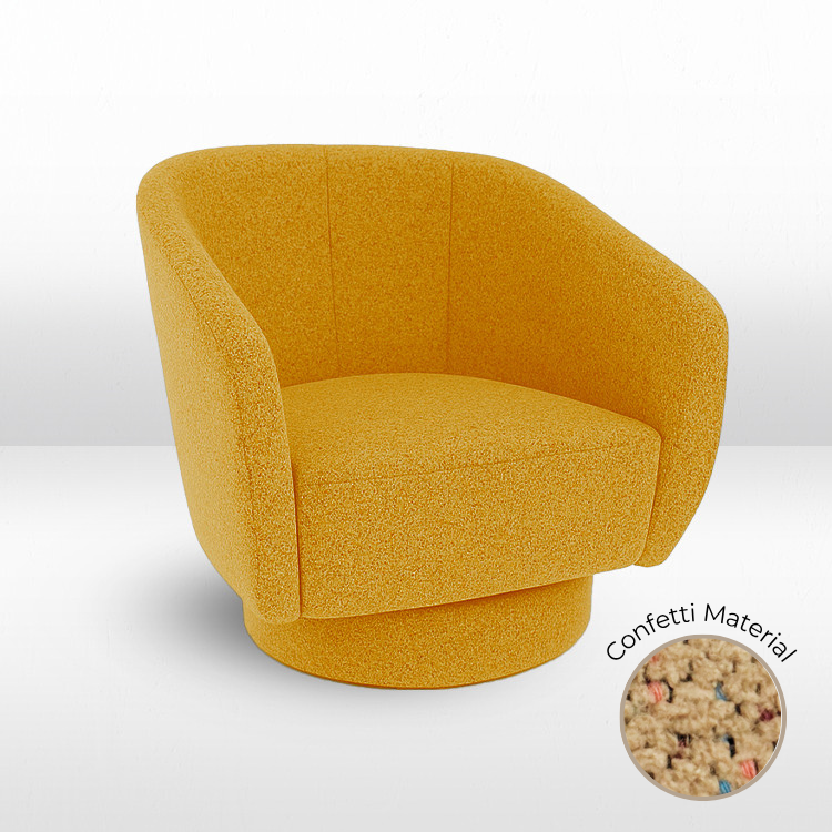 Avery Chair - Confetti Caramel