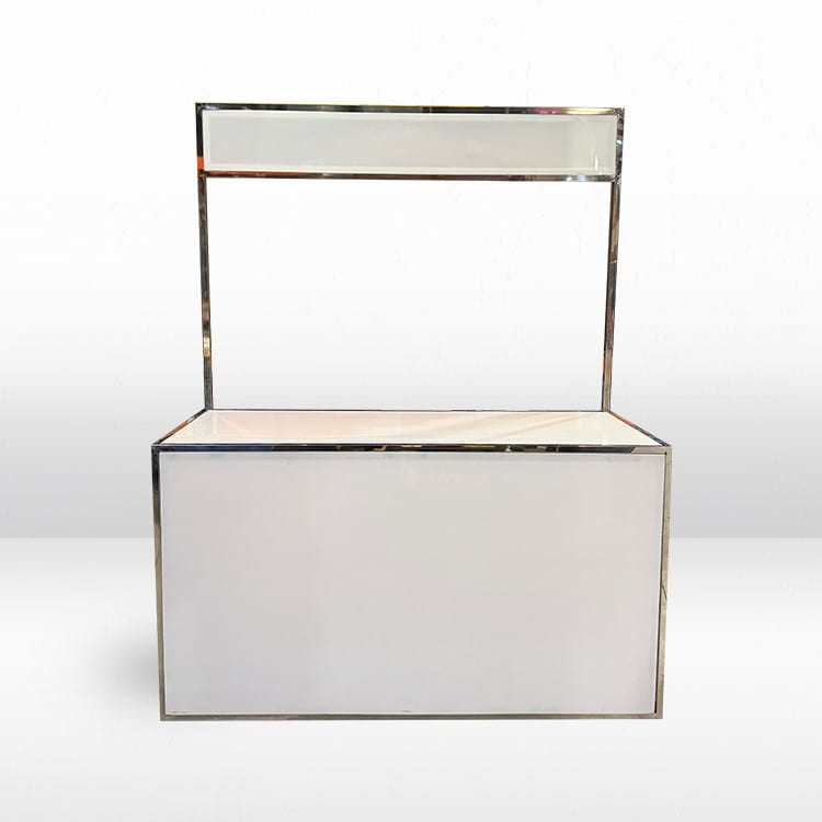 6ft Avenue Bar - Overhead Attachment - Silver view 2