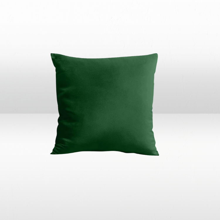 Hunter Green Velvet Pillow
