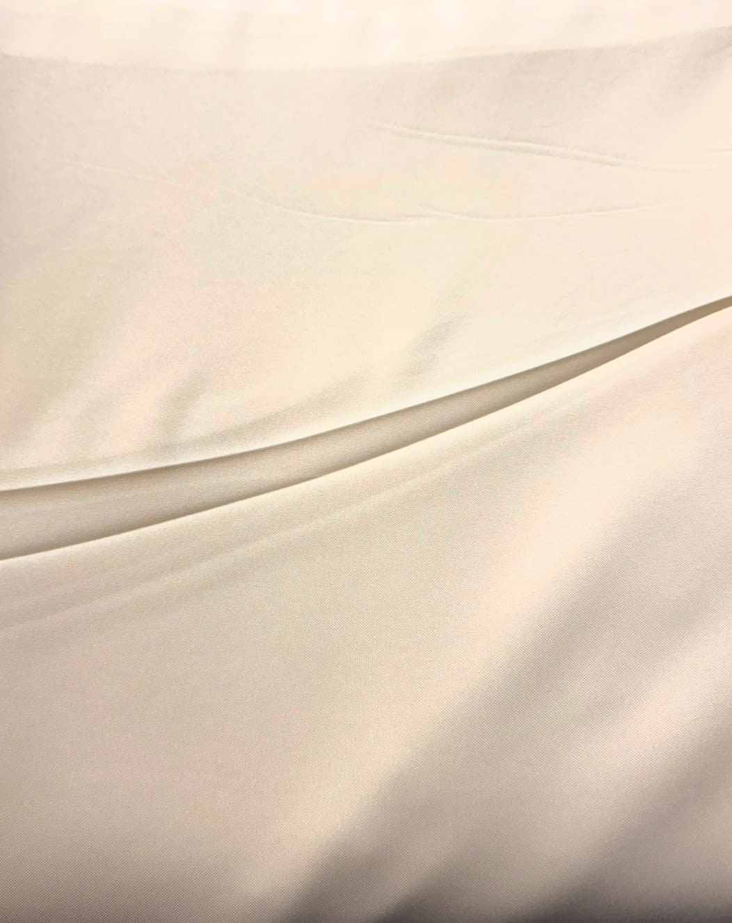 90" Ivory Linen Tablecloth