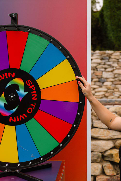 36" Prize Wheel view 4