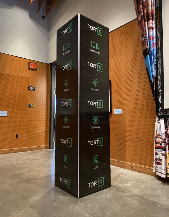 8ft Glowing Column view 4