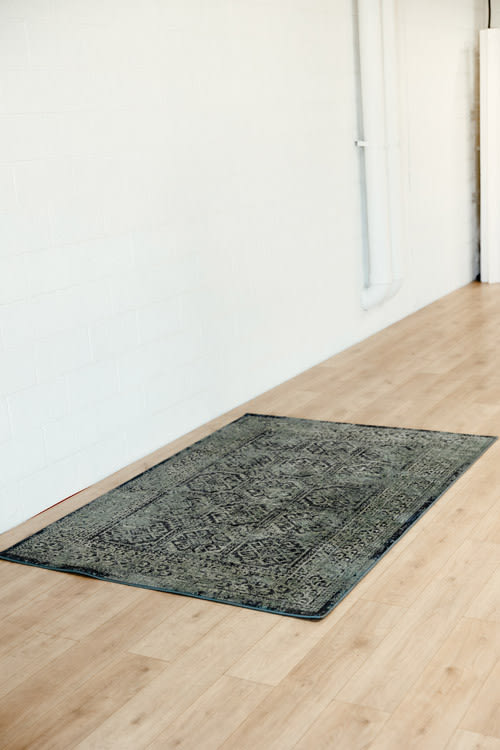 Antique Blue Area Rug view 5