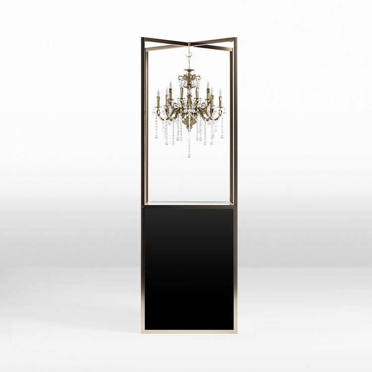 Avenue Canopy Tower - Gold Frame / Black Matte Inserts view 3