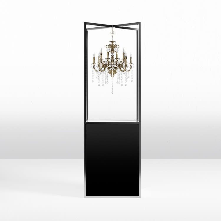 Avenue Canopy Tower - Silver Frame / Black Matte Inserts view 3