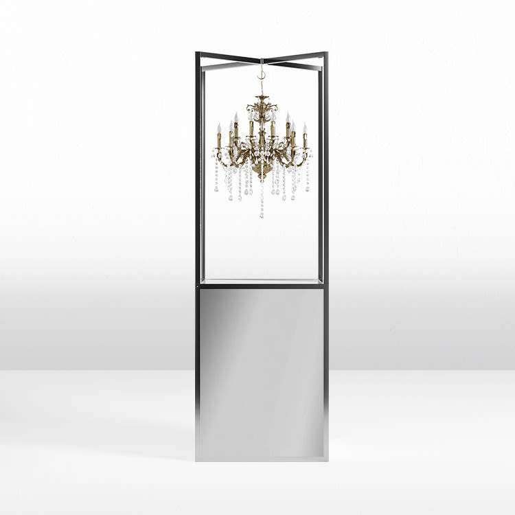 Avenue Canopy Tower - Silver Frame / Silver Mirror Inserts view 3