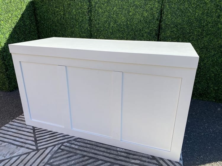 Brooks 6ft White Bar view 3