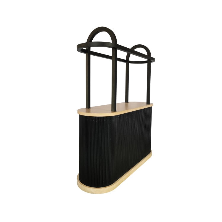 Leona Bar Cart - Black view 5