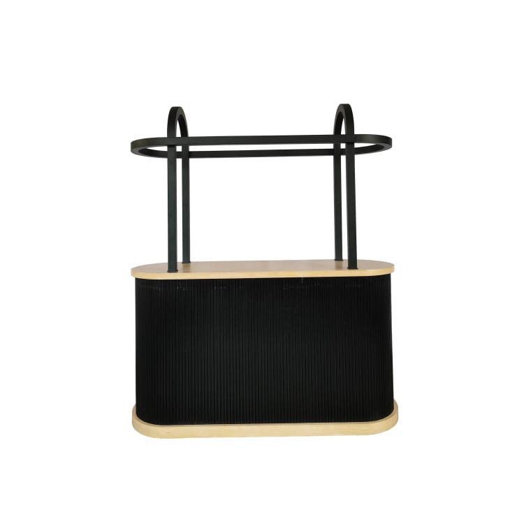 Leona Bar Cart - Black view 6