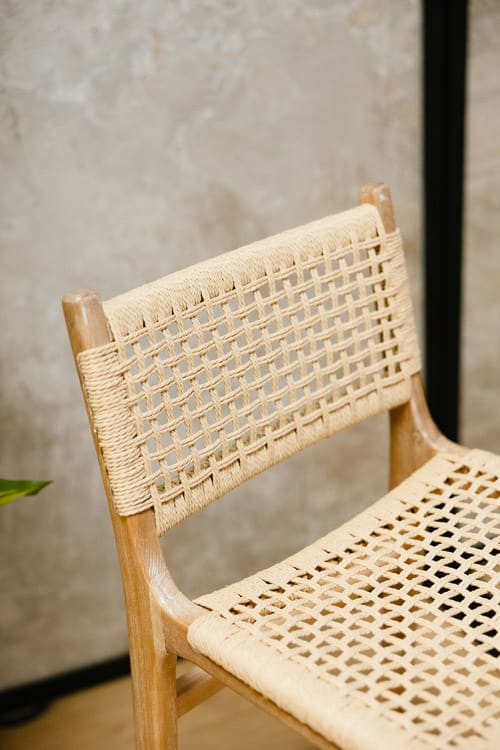 Cora Natural Weave Bar Stool view 5