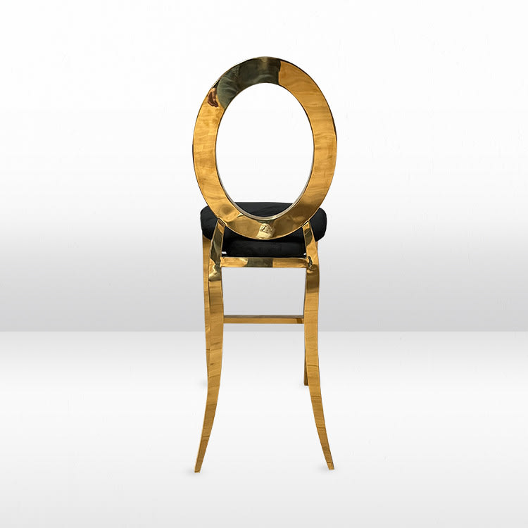 Halo Bar Stool with Black Pad view 4