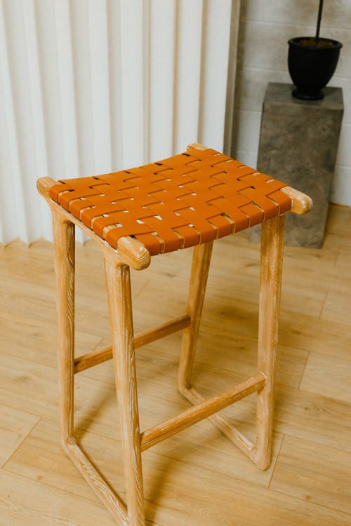 Charlie Bar Stool - Leather view 5