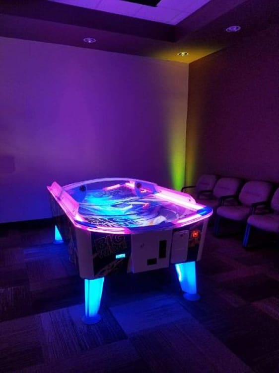 Big Wave Air Hockey Table (Curved Top) view 3