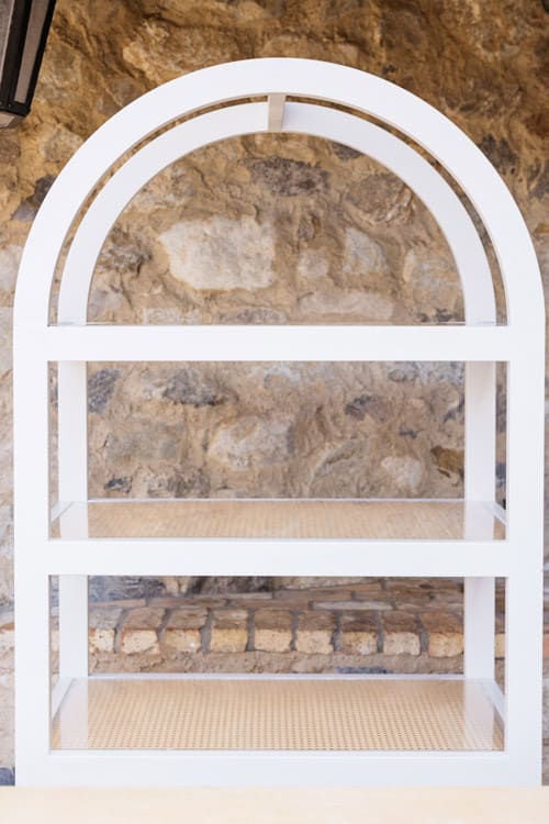 Chandler Barback - White view 3