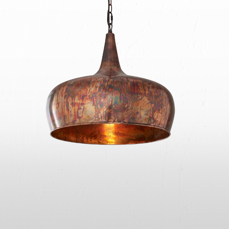 Copper Onion Lantern view 2