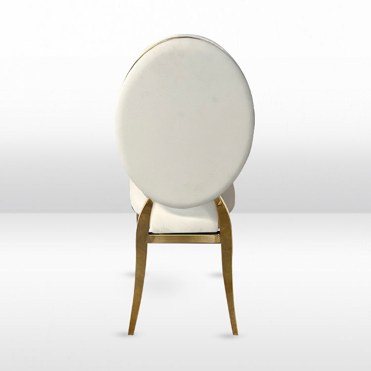 Garbo Dining Chairs with Ivory Pads view 4