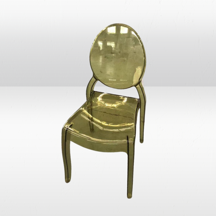 Ghost Dining Chair - Green view 3