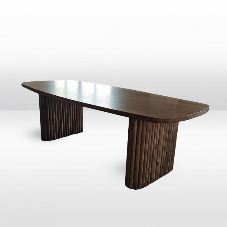 Sawyer Dining Table - Brown view 2