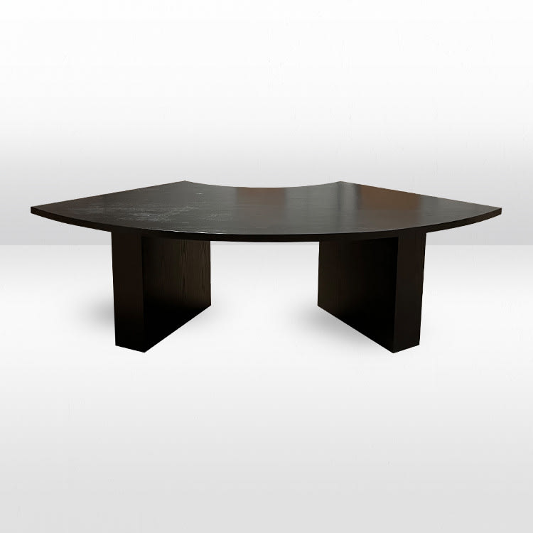 Serpentine Dining Table - Black view 3