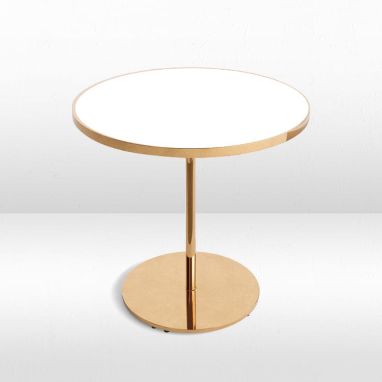 Virtu Gold Bistro Table - Gold view 2