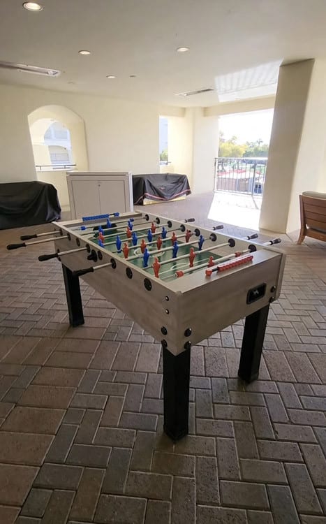 Foosball Table view 3