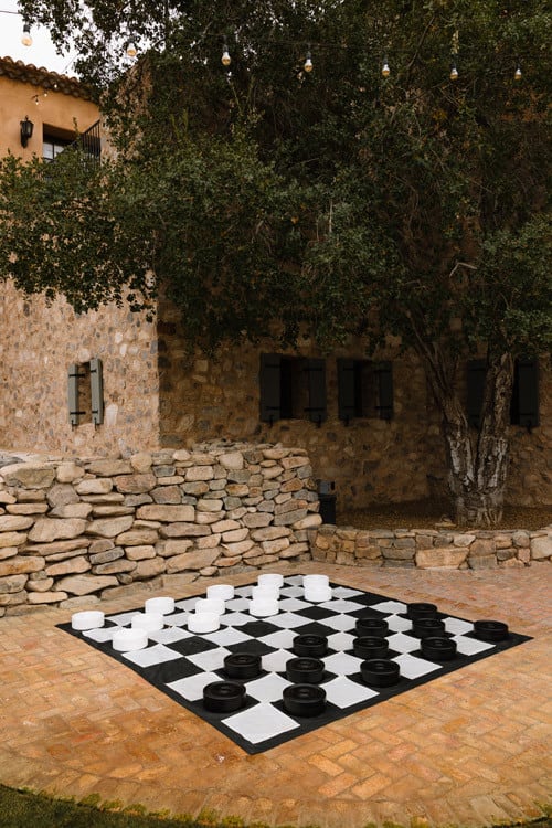Giant Checkers Game view 3